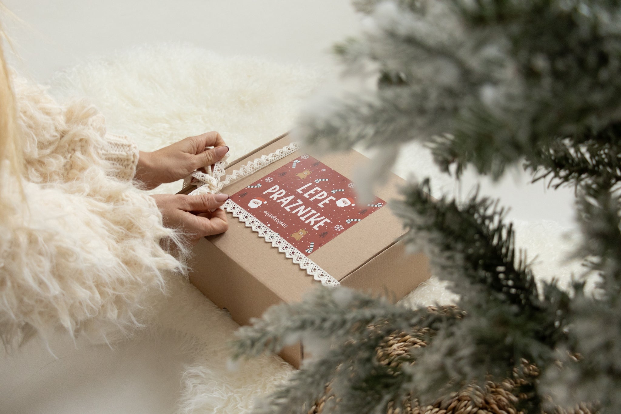 Darilno pakiranje - Lepe praznike