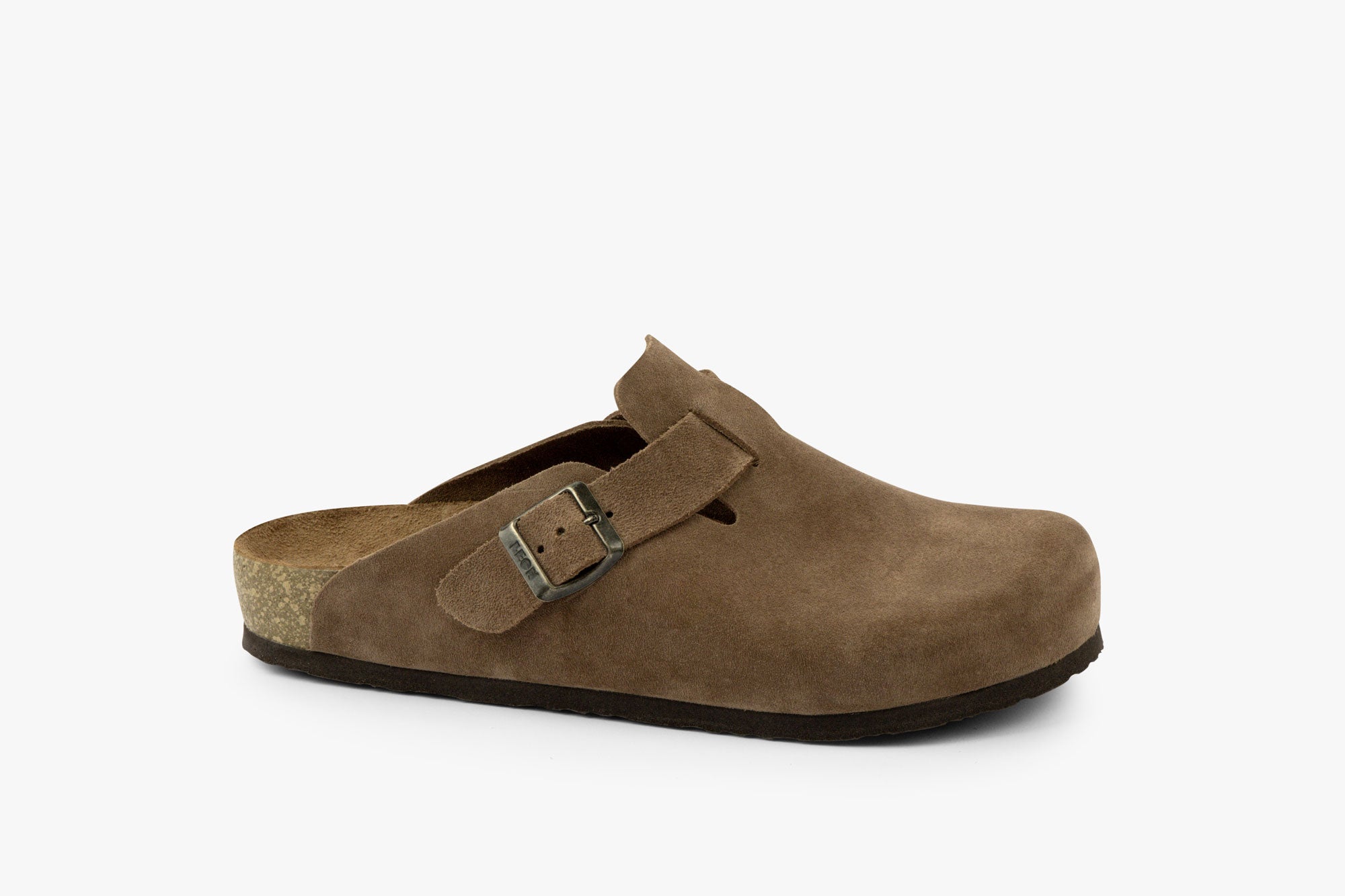 LEATHER SLIDES KRATOS – BROWN