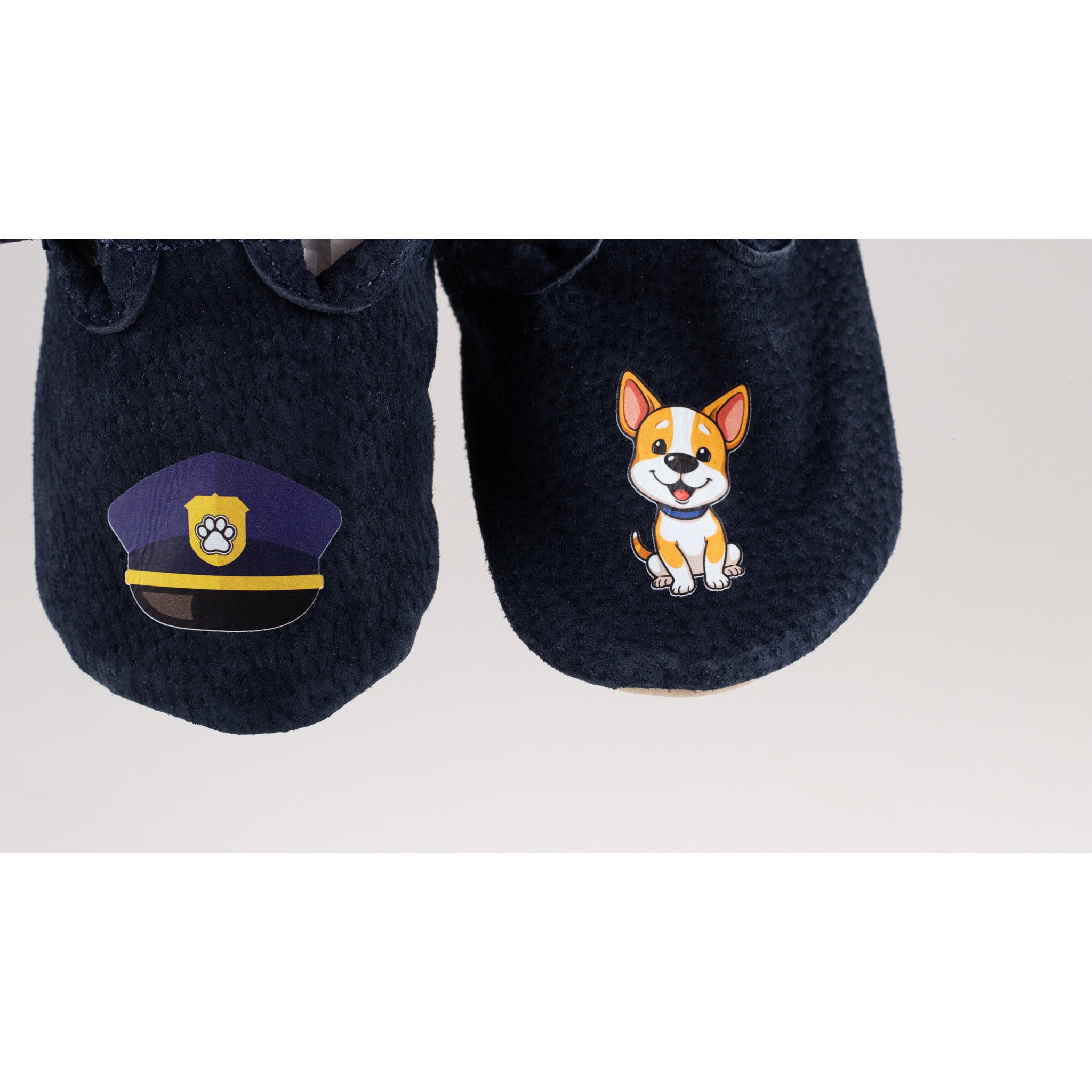 Barefoot Babysoft slippers – Dark blue space