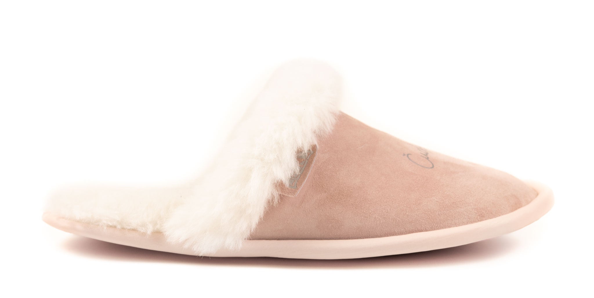 Krzneni copati z napisom za darilo