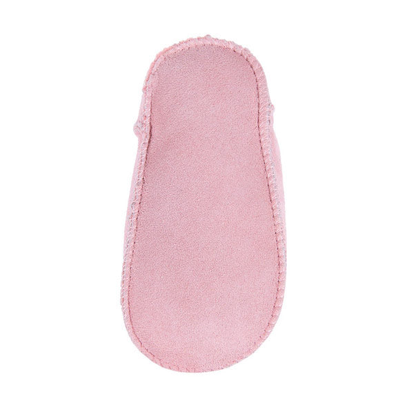 Krzneni merino škorenjčki roza