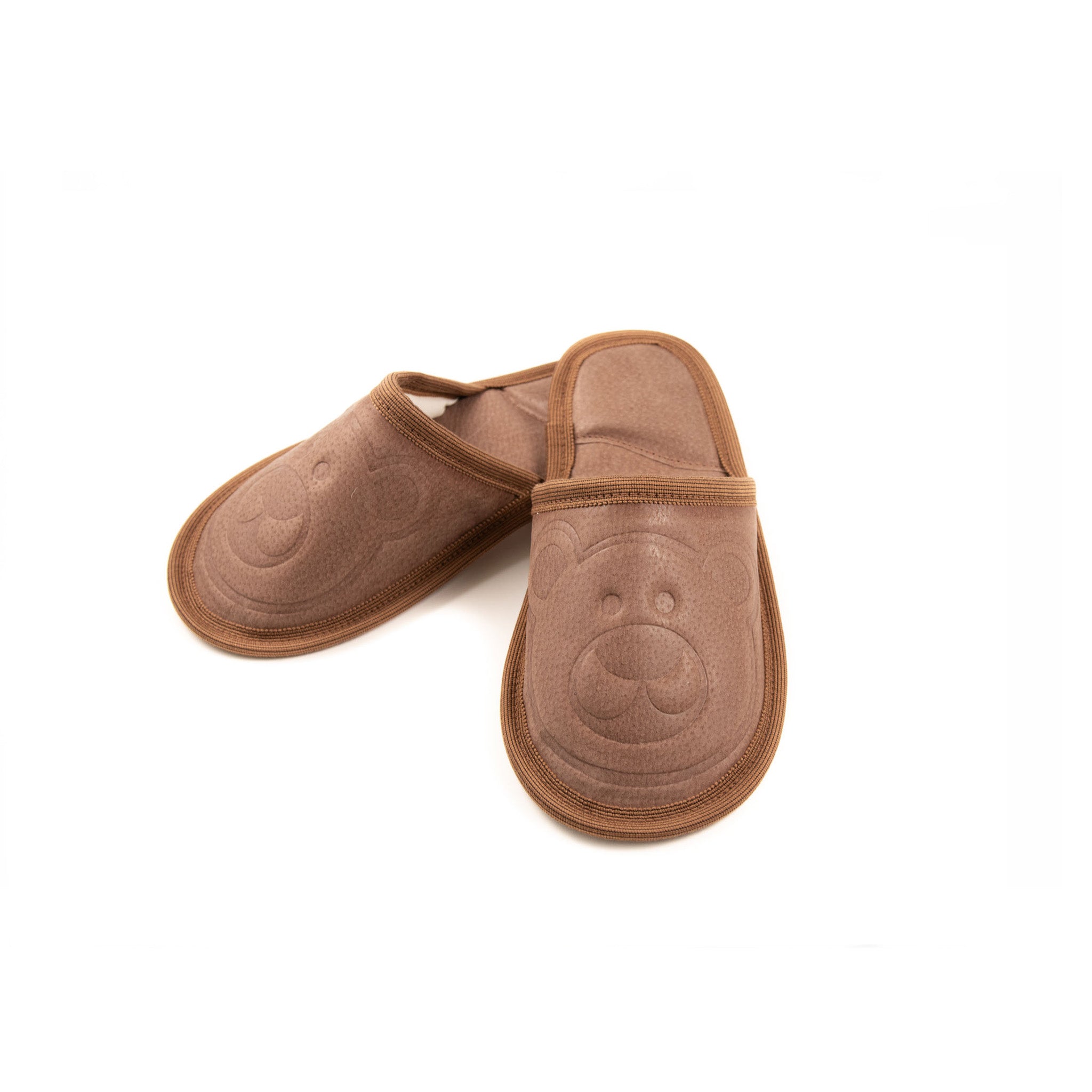 Usnjeni copati z medvedkom