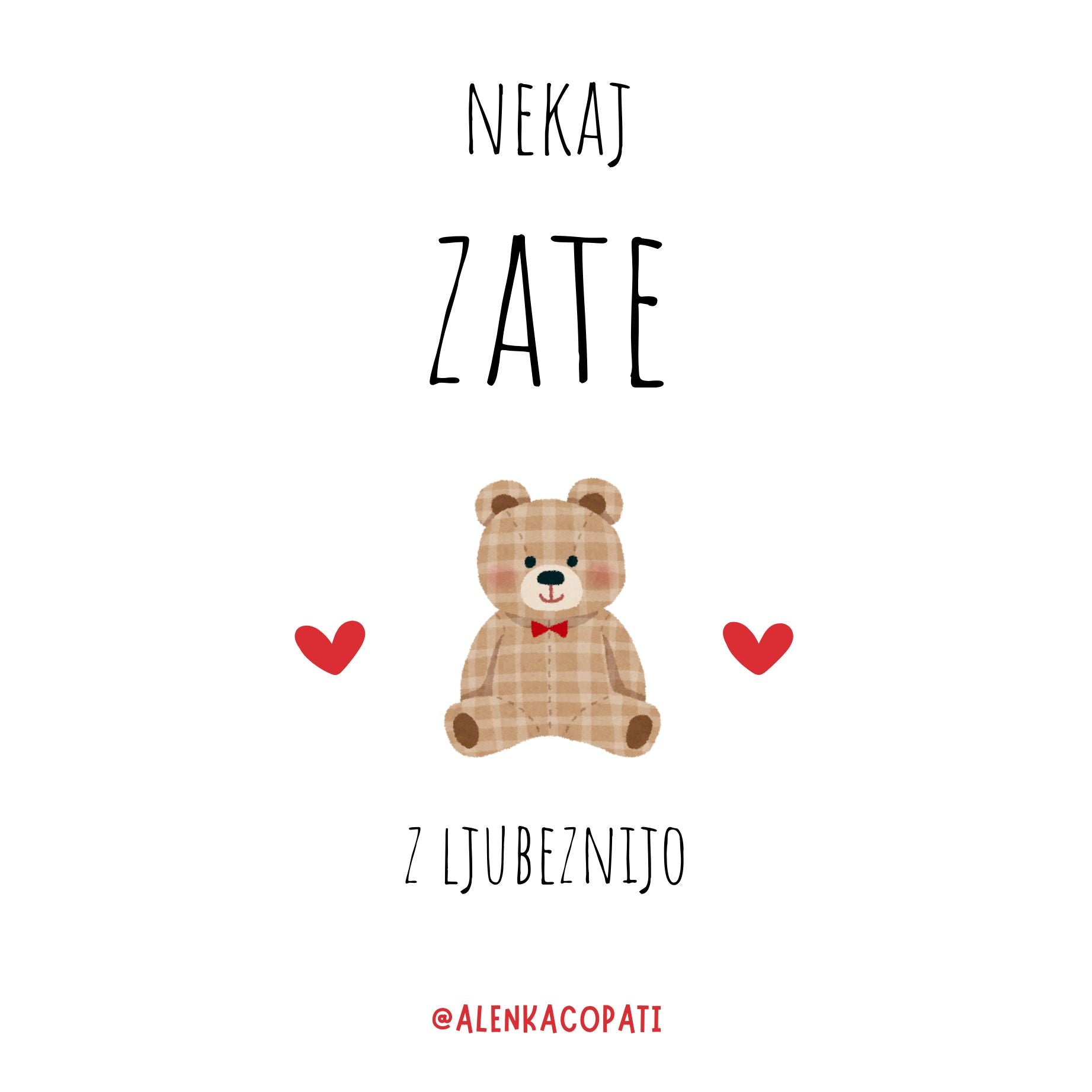 Darilno pakiranje - Nekaj zate z ljubeznijo