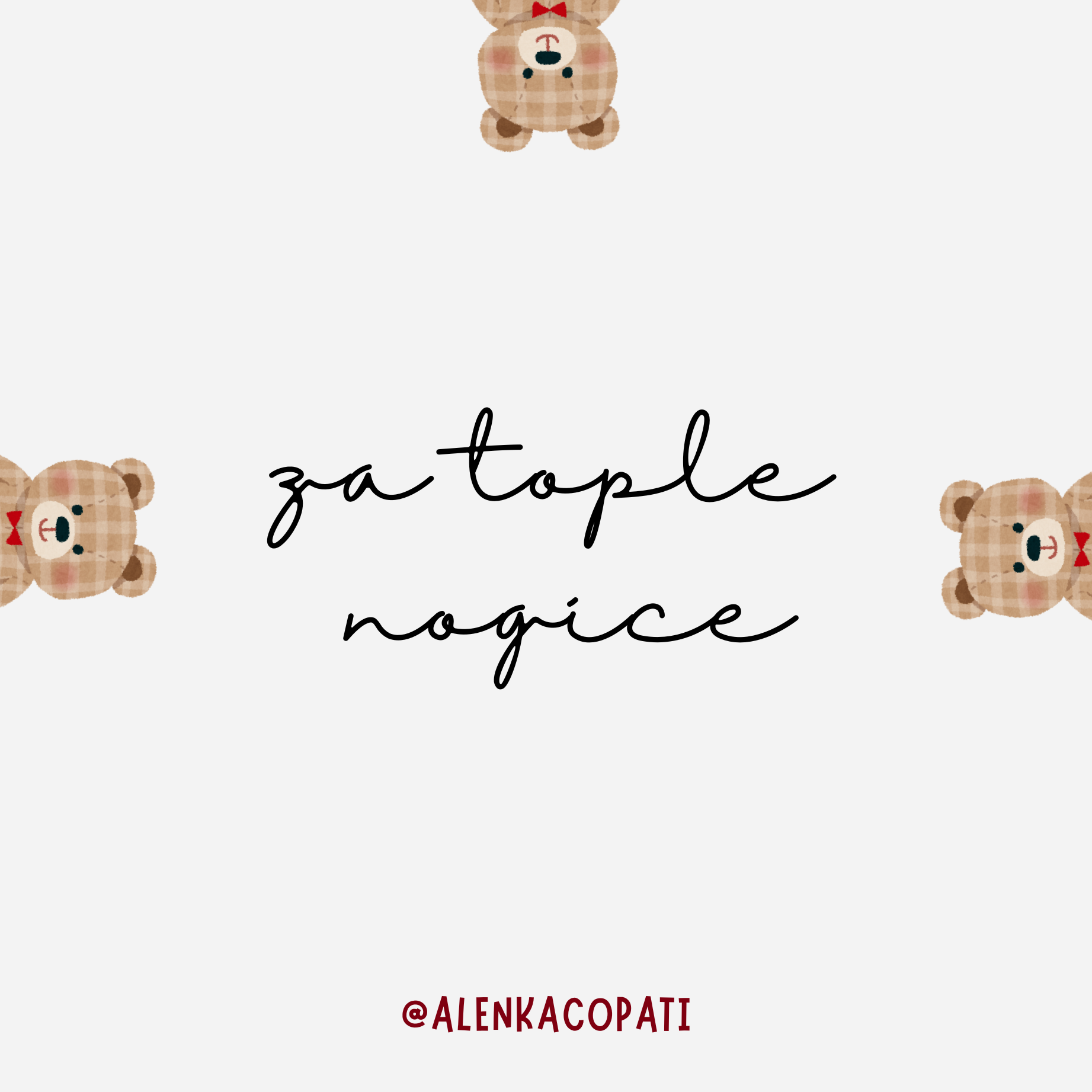 Darilno pakiranje - Za tople nogice