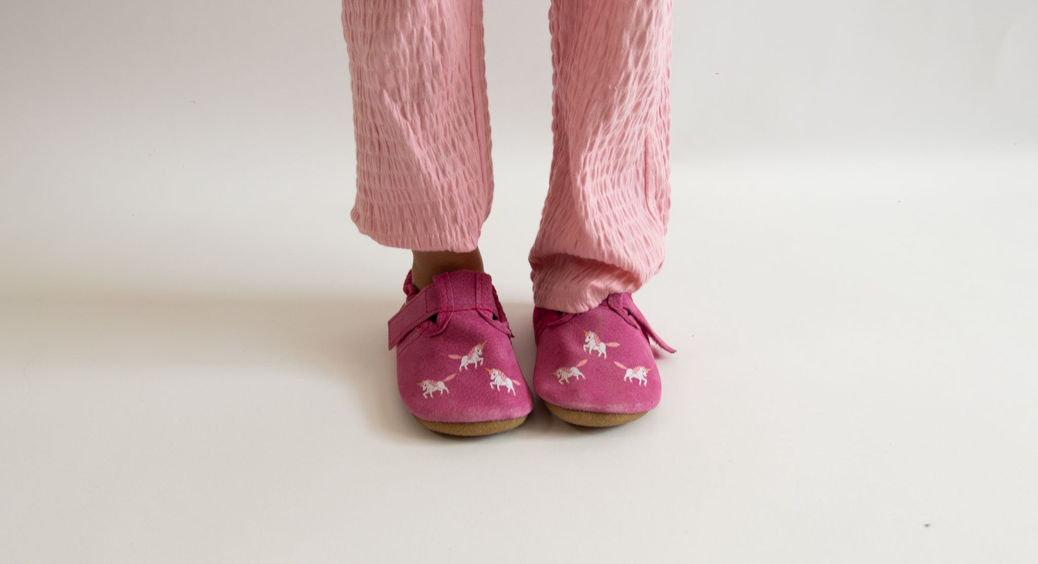 Otroški copati za vrtec – usnjeni bosonogi BabySoft