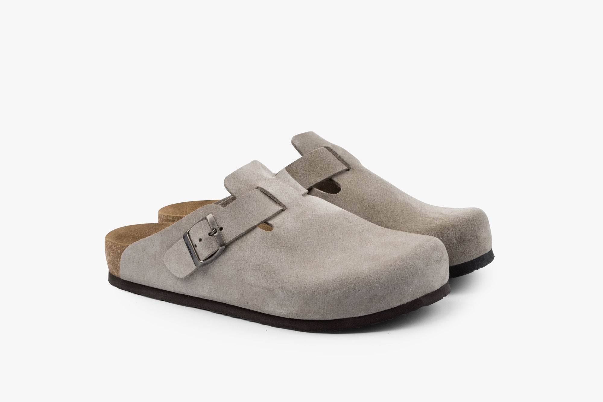 LEATHER SLIDES KRATOS – BROWN