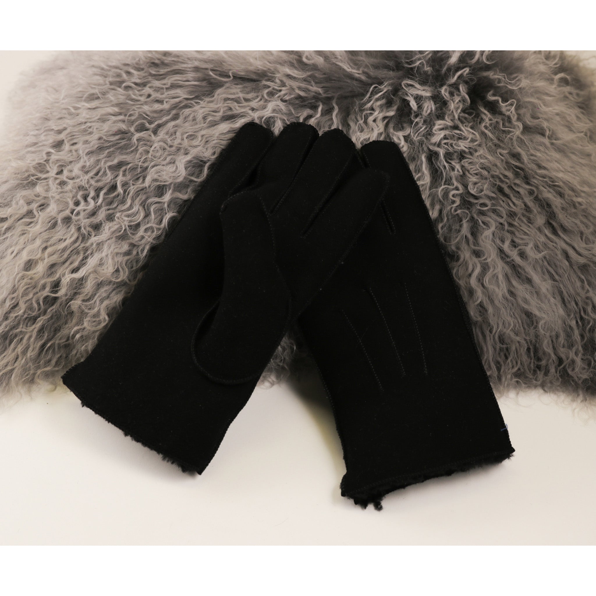 Krznene rokavice na pet prstov