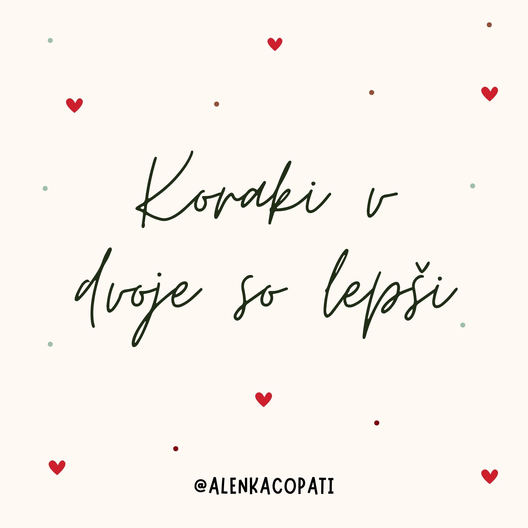 Darilno pakiranje - Koraki v dvoje so lepši